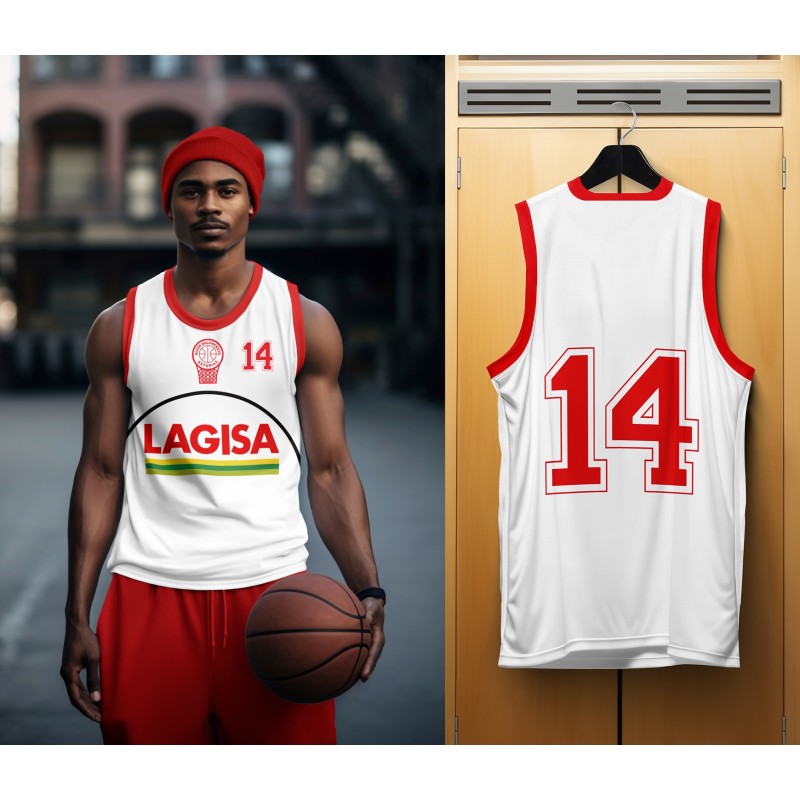 CAMISETA LAGISA GIJON BALONCESTO 86-87