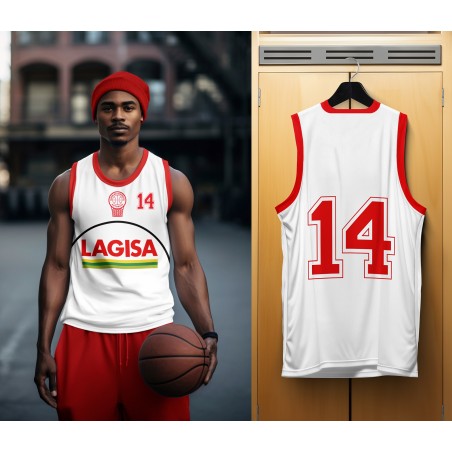 CAMISETA LAGISA GIJON BALONCESTO 86-87